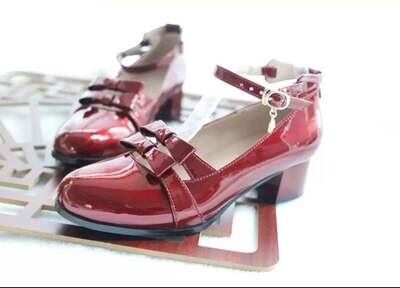 Two ribbon shoes