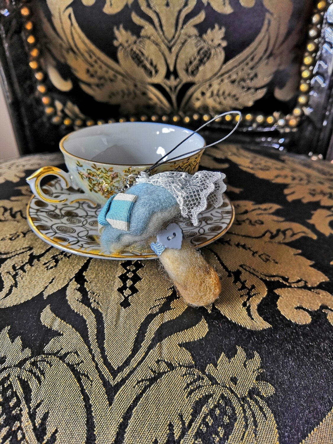 Mushroom charm