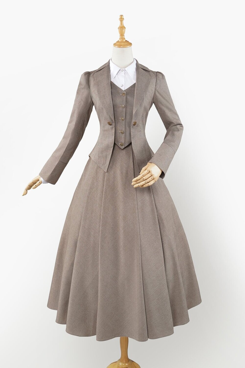 Pace Of the Wind Set Jacket, Color: Mocha