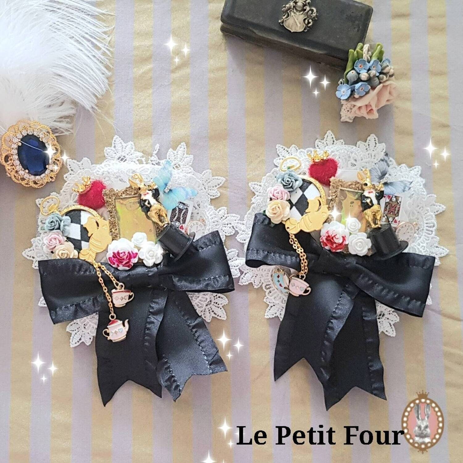 Into Wonderland brooch