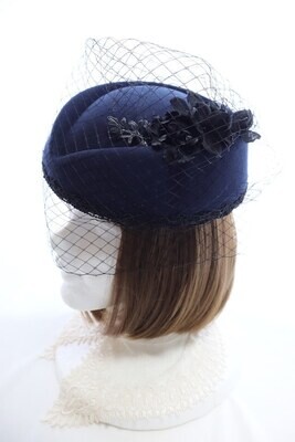 Felt cocktail hat