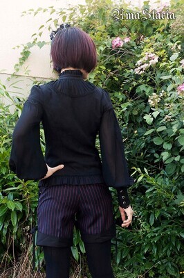 "Morning Prayer" Plain blouse (long sleeve)