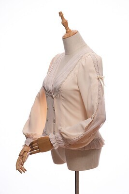 Another Story of Salome Slashed Sleeve Blouse