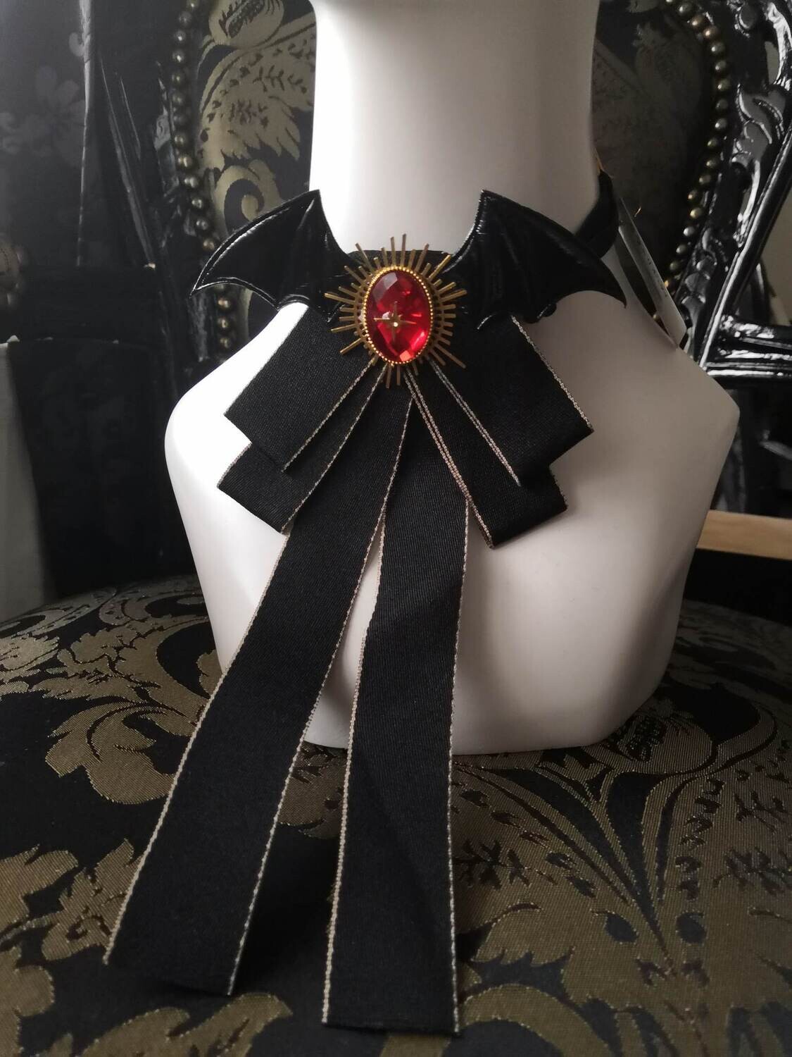 Devil ribbon tie
