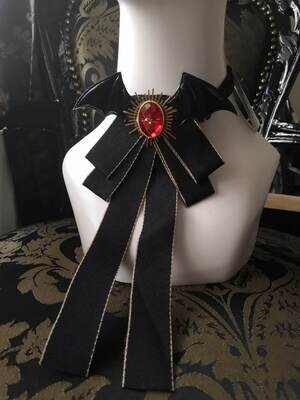 Devil ribbon tie