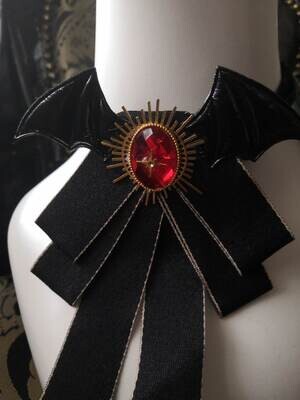 Devil ribbon tie