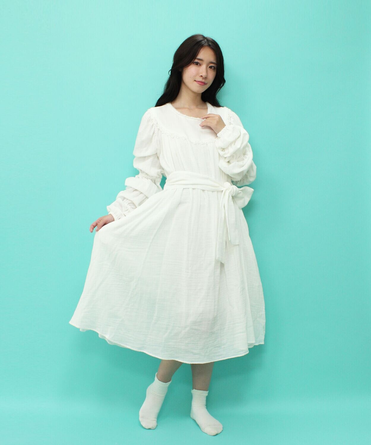 Sleeping beauty negligee dress