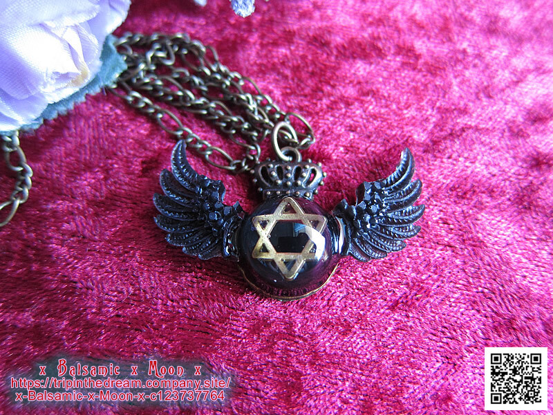 Small Hexagram Fallen Angel necklace