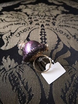 Dark Prince crown ice cream ring