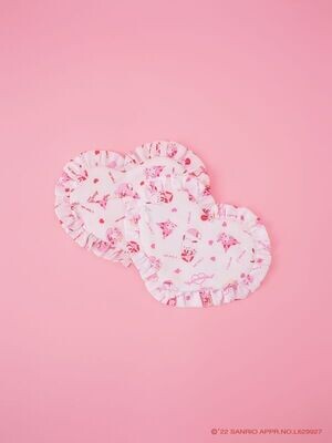 Sanrio characters heart frill pouch