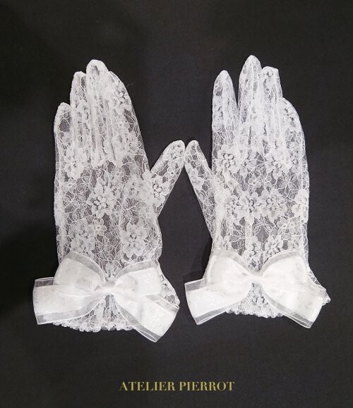 Lace glove short