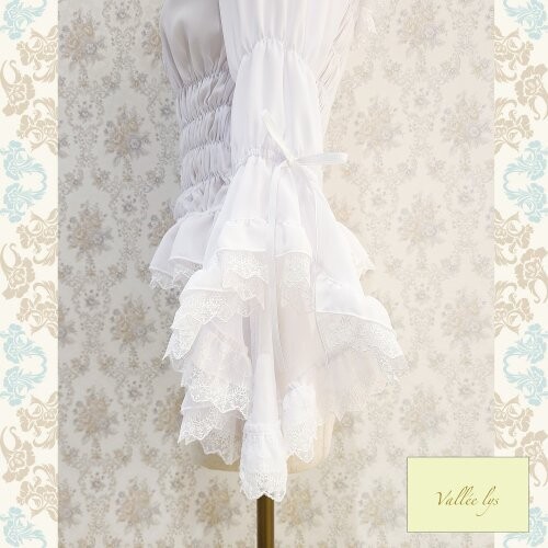 Vallée lys】Blossom Breeze Blouse
