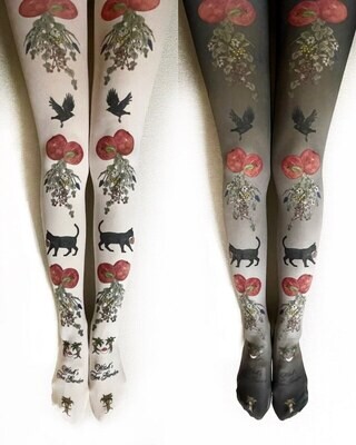 Witch's Tea Garden tights