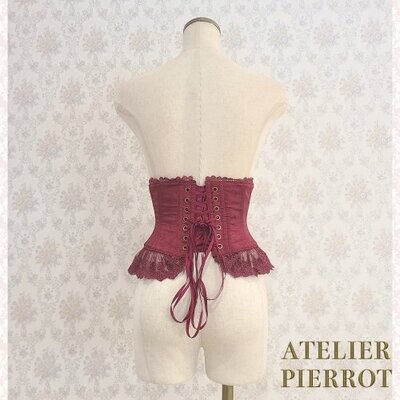 ATELIER PIERROT Frill Short Corset