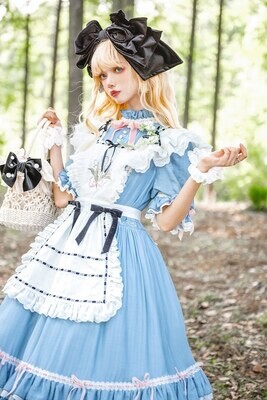 Doll Wrapping ribbon headbow
