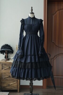 Lily liddle one piece (Stand collar)