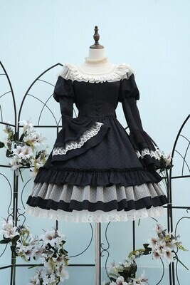 Bright princess dress