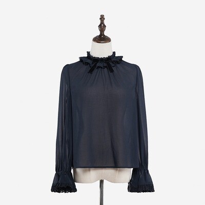 Midnight whispers blouse