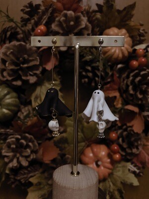 &quot;Who are you?&quot; Wandering ghost earring Skull lamp