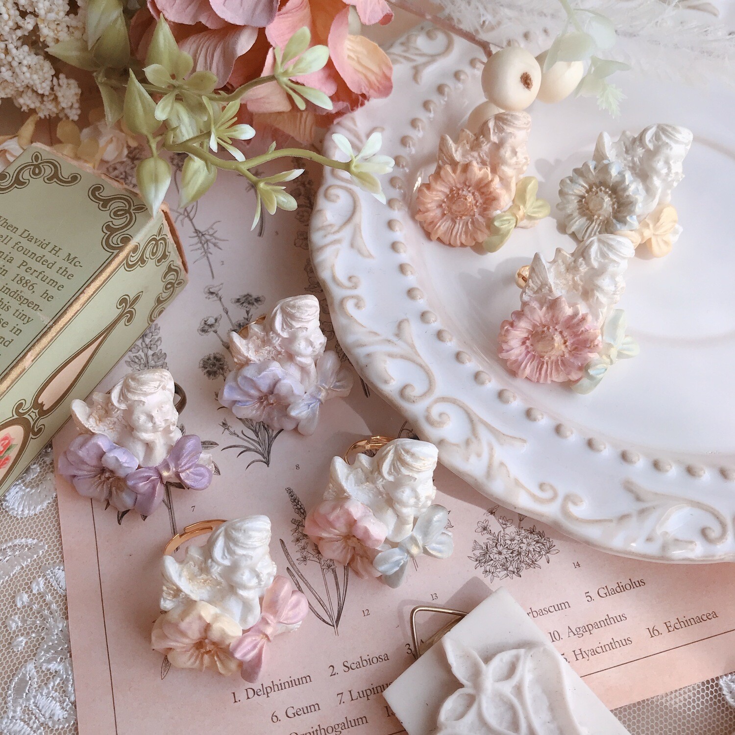 Paradise of Spring ring