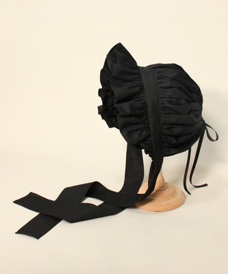 Back ribbon full bonnet gothic edition