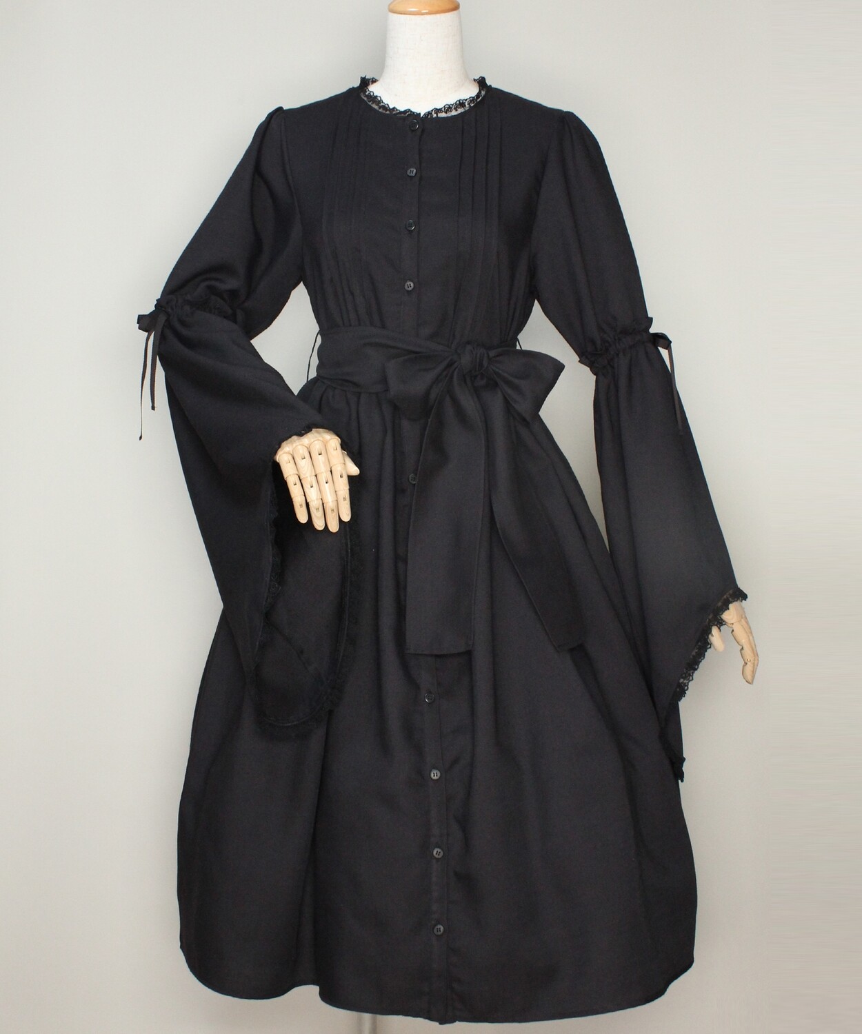 Pintuck Princess Sleeve Dress