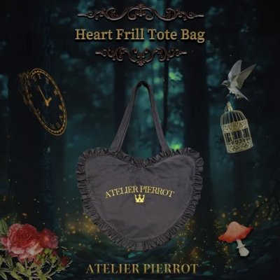 Heart Frill Tote Bag