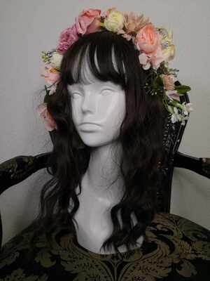 Dangle Head Dress Pink