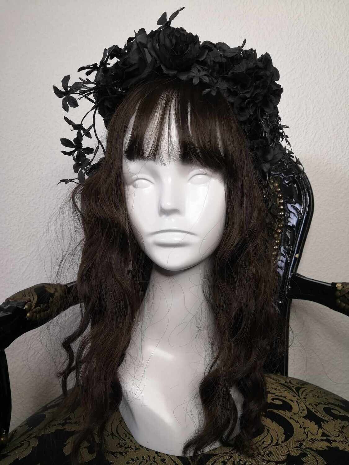 Dangle Head Dress Black, Type: Type 1
