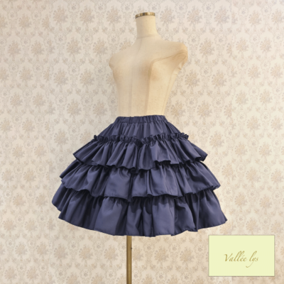 【Vallée lys】“Pivoine”Frill Skirt