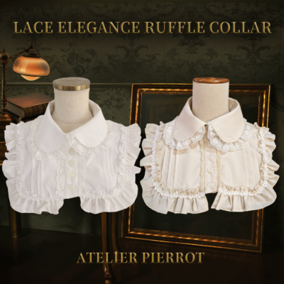 Lace Elegance Ruffle Collar