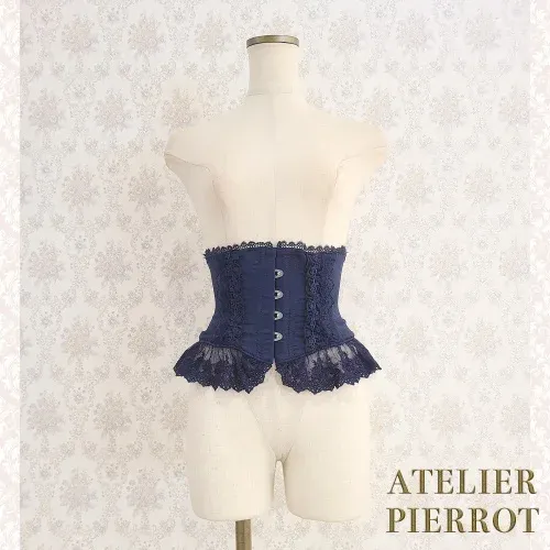 アクセサリー ATELIER PIERROT Frill Short Corset Frill Short Corset (Plus Size) by Atelier Pierrot