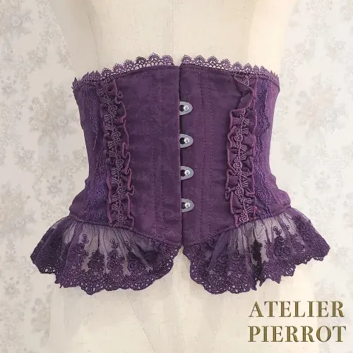 Frill Short Corset (Plus Size) by Atelier Pierrot