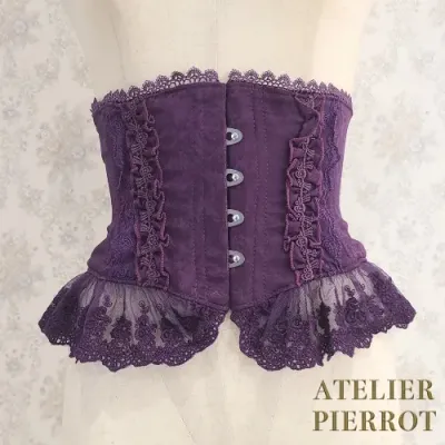 Frill Short Corset