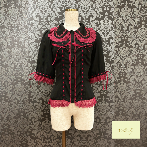 【Valléelys】ヴァレリスDreamsLadderLace Blouse Vallée lys】Dreams Ladder Lace Blouse