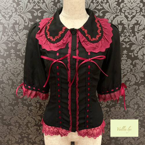 Vallée lys】Dreams Ladder Lace Blouse