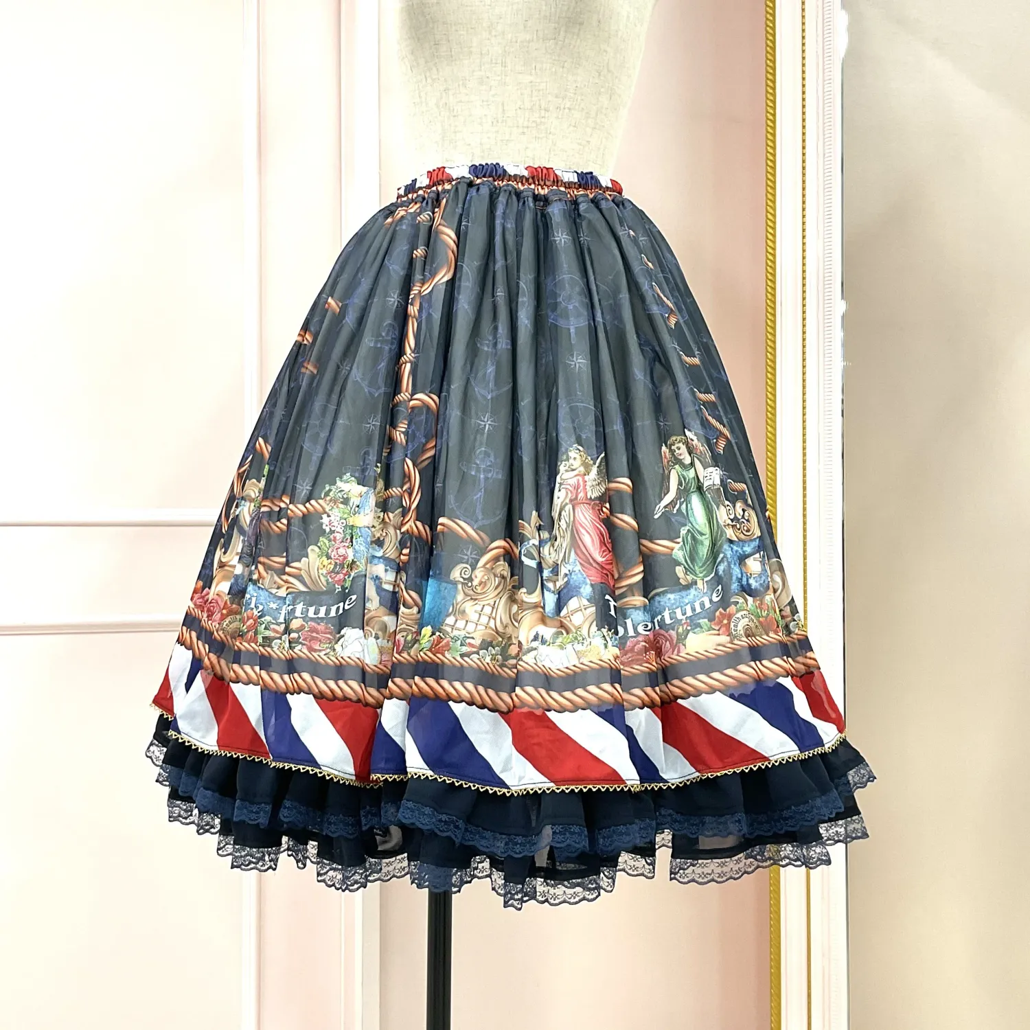 Marin motif Skirt