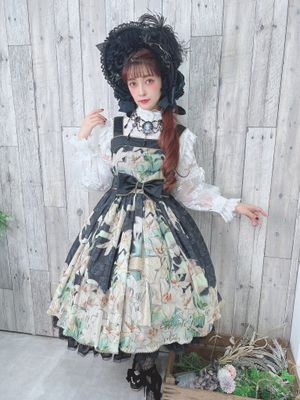 Lily cross JSK (without golden embroidery decoration)