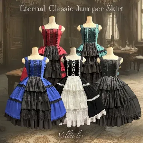 【Vallée lys】Eternal Classic Jumper Skirt