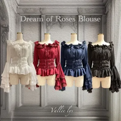 【Vallée lys】Dream of Roses Blouse　