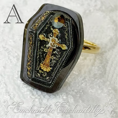 Rose Coffin ring