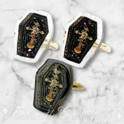 Rose Coffin ring