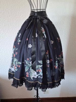 Rasberry and the letter from forest skirt