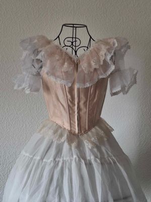 Bustier corset tops beige