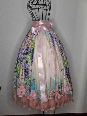 Pink Wisteria Skirt