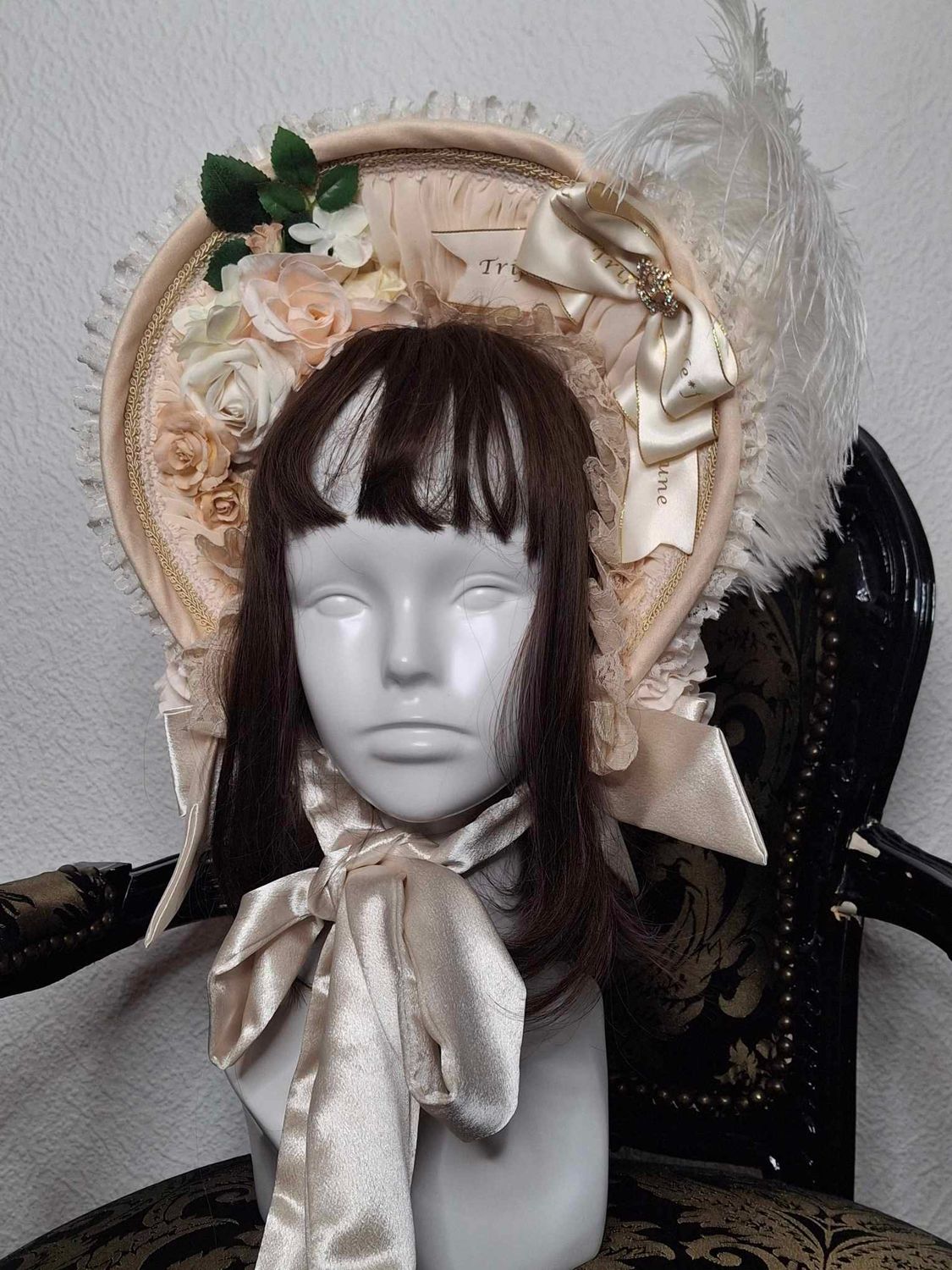 Half bonnet beige