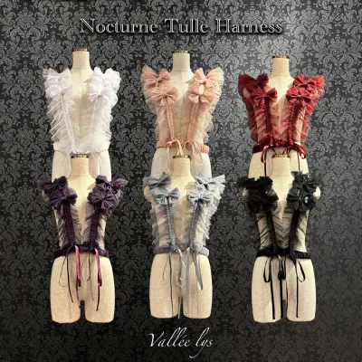 【Vallée lys】Nocturne Tulle Harness