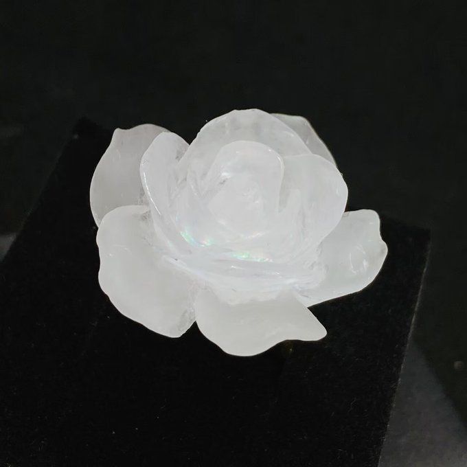 Ice rose ring