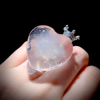 Melty heart ice ring