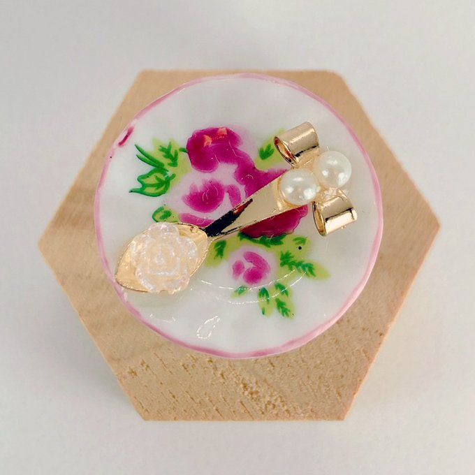 Rose dish ring